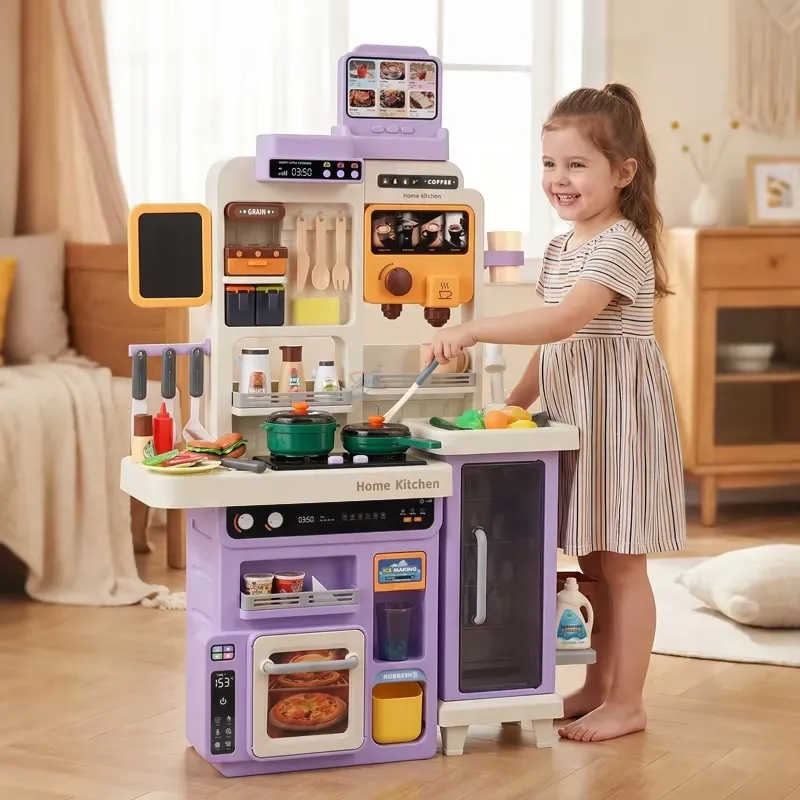 Kids Toys Kitchen Set - Set Cucina Giocattolo Grande 90cm per