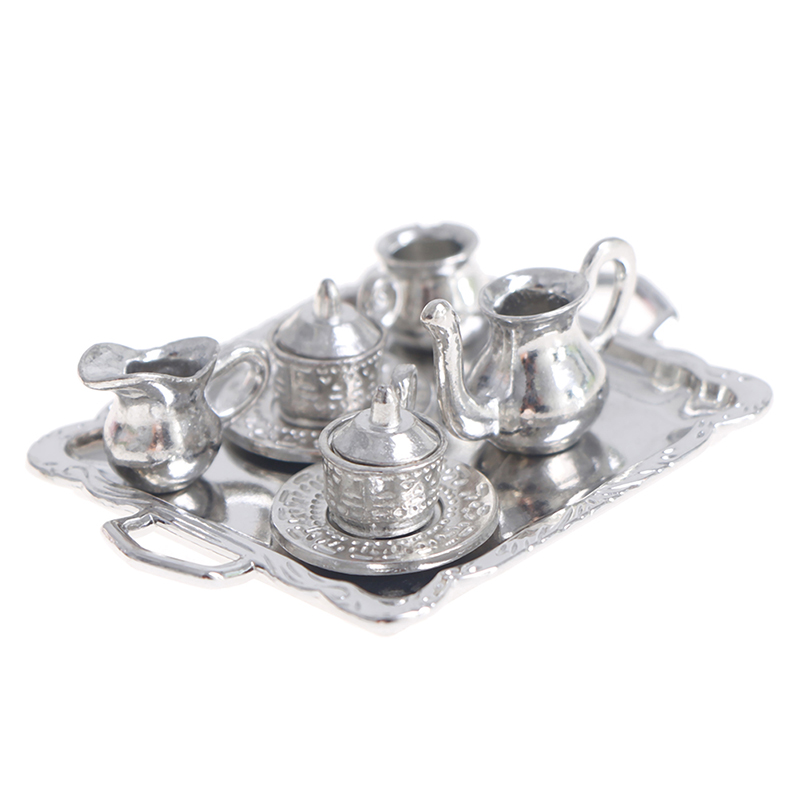 Kids Toys Kitchen Set - 10 pz/set 1/12 casa delle bambole
