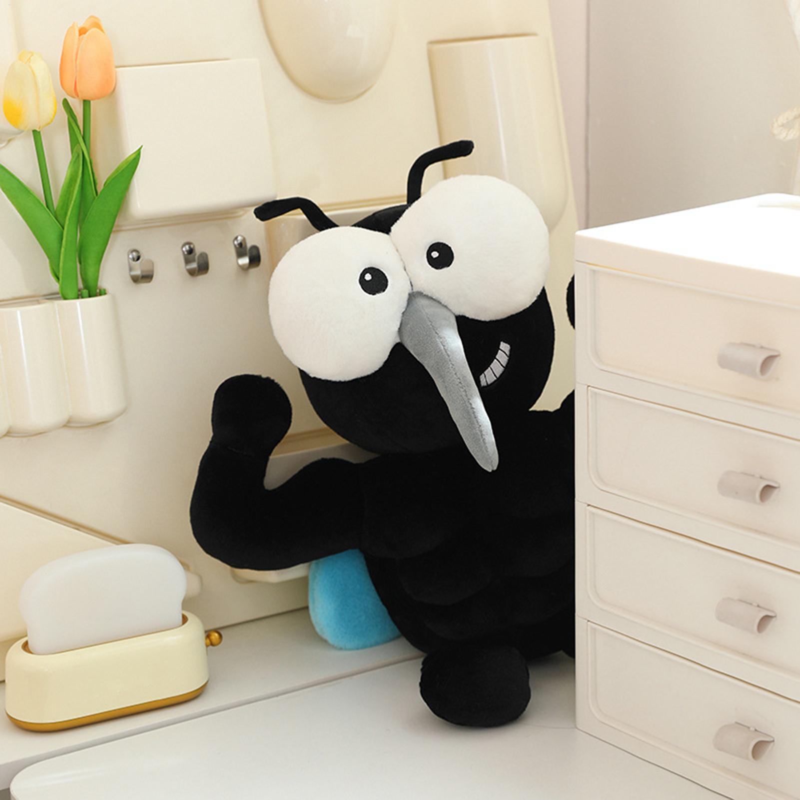 Kids Quirky Toys - Peluche a forma di zanzara muscolosa