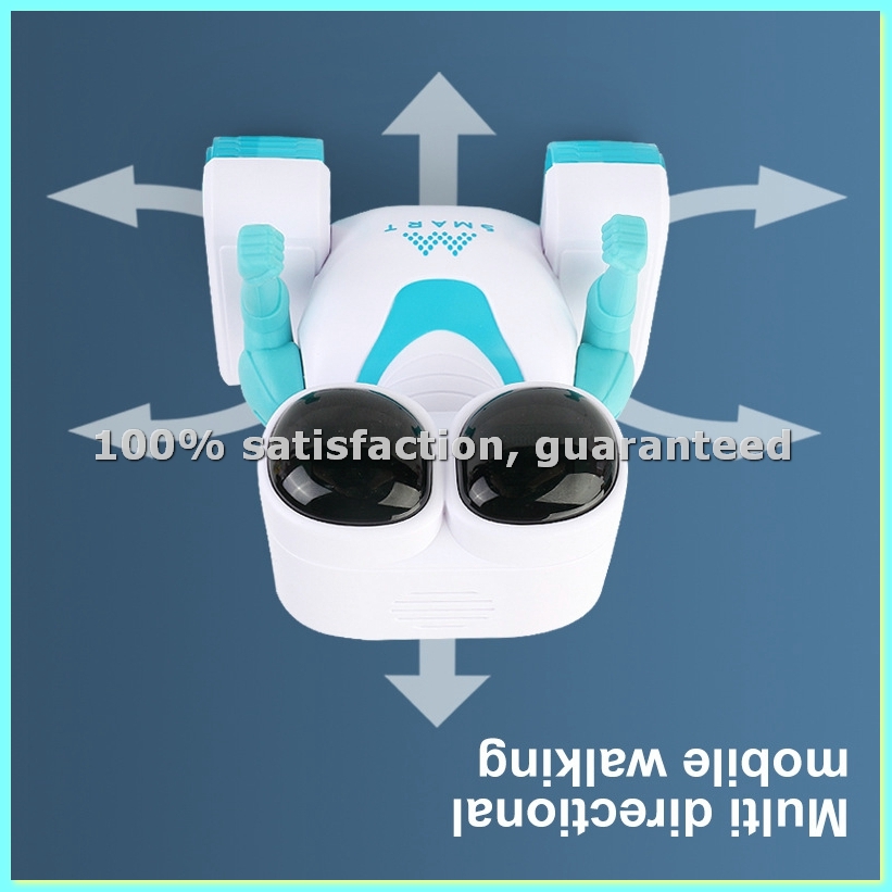 Kids Toys Vector - Robot Giocattolo Telecomandato per Bambini, Ricaricabile,