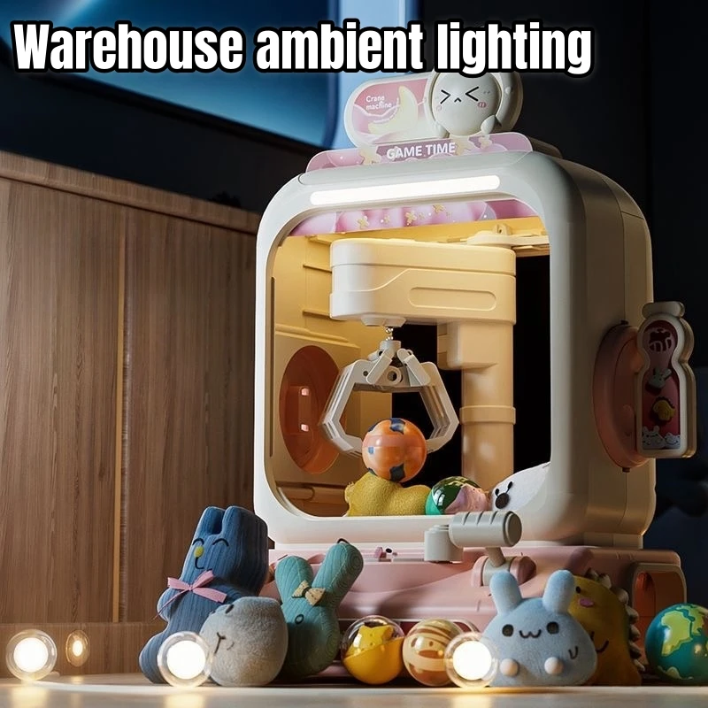 Kids Toys Vending Machine - Macchina Acchiappa-Giocattoli Elettronica, Gioco Arcade Regolabile,