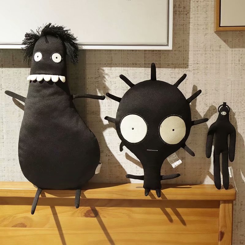 Kids Quirky Toys - Simpatico peluche gotico scuro eccentrico bambola