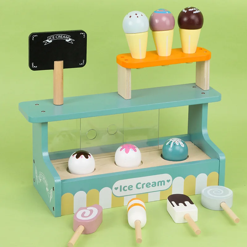 Kids Toys Kitchen Set - Casa da gioco in legno Giocattoli