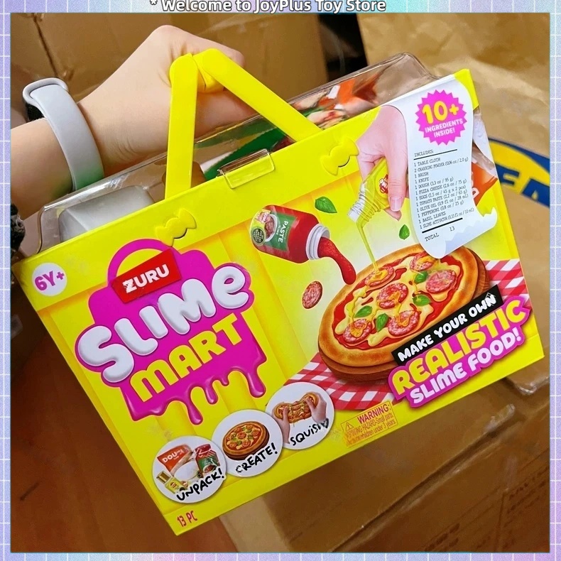 Kids Toys Kitchen Set - ZURU Slime Mart Serie Hamburger Pizza