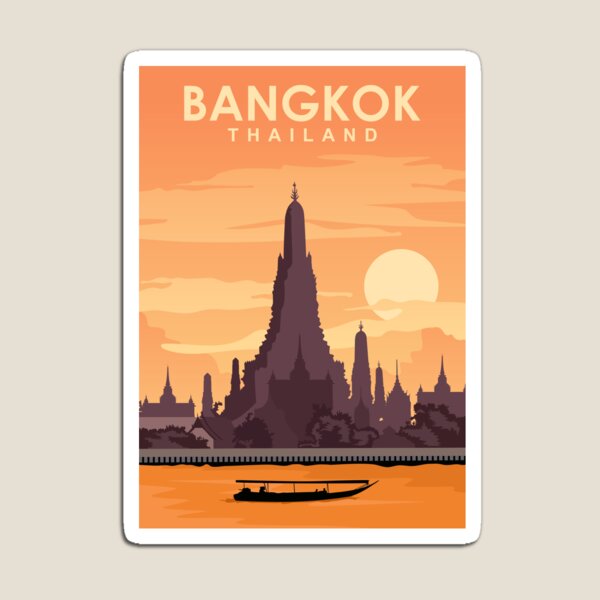 Bangkok Poster da viaggio Stam - Kids Toys Bangkok recensione e prezzo