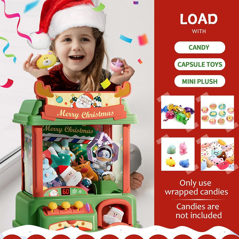Macchina per artigli di natale - Kids Toys Vending Machine recensione e prezzo
