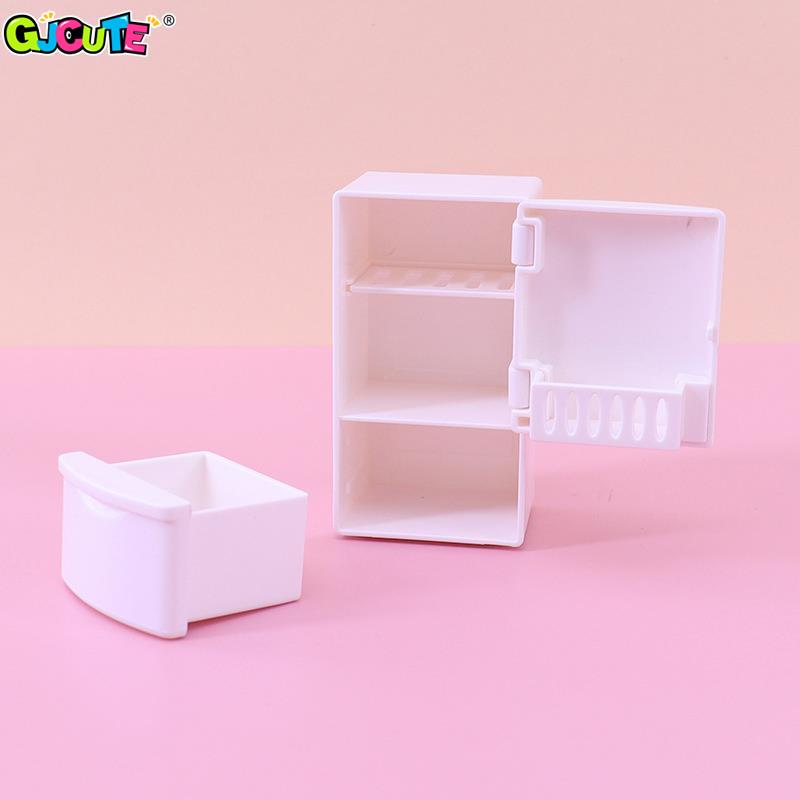 1/12 Mini frigorifero bianco p - Kids Toys Kitchen Set recensione e prezzo