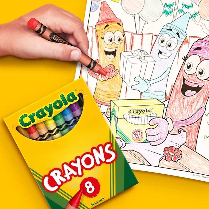 Scatola di pastelli da 8/24 co - Crayola Art Supply recensione e prezzo