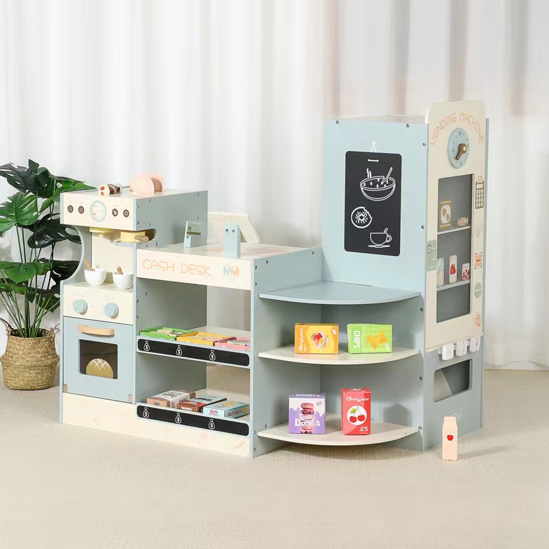 Set Gioco in Legno per Bambini - Kids Toys Vending Machine recensione e prezzo