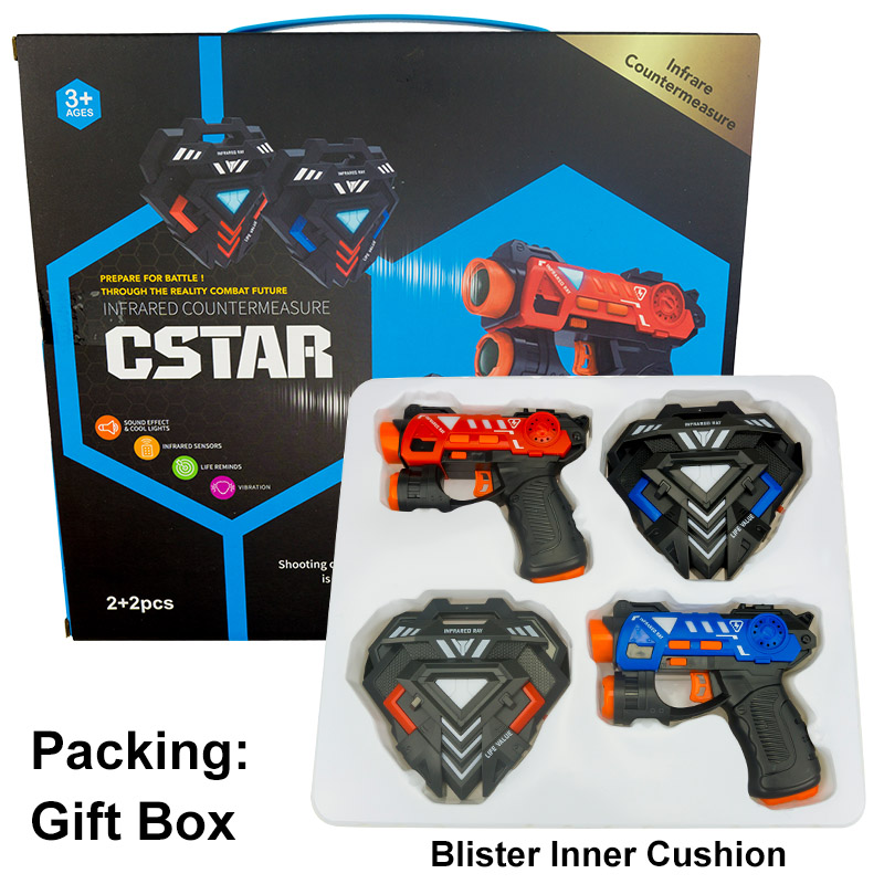 Set di pistole laser tag elett - Laser Tag Set Kids recensione e prezzo