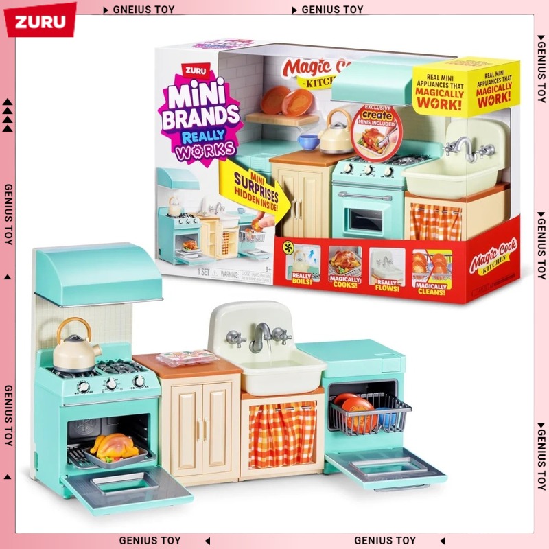 Zuru Mini Brands Magic Cook Ki - Kids Toys Kitchen Set recensione e prezzo