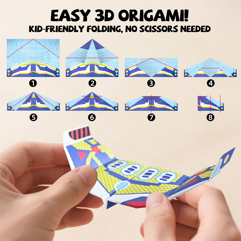 Kit di 36 Fogli per Origami di - Sandbox Play Set recensione e prezzo