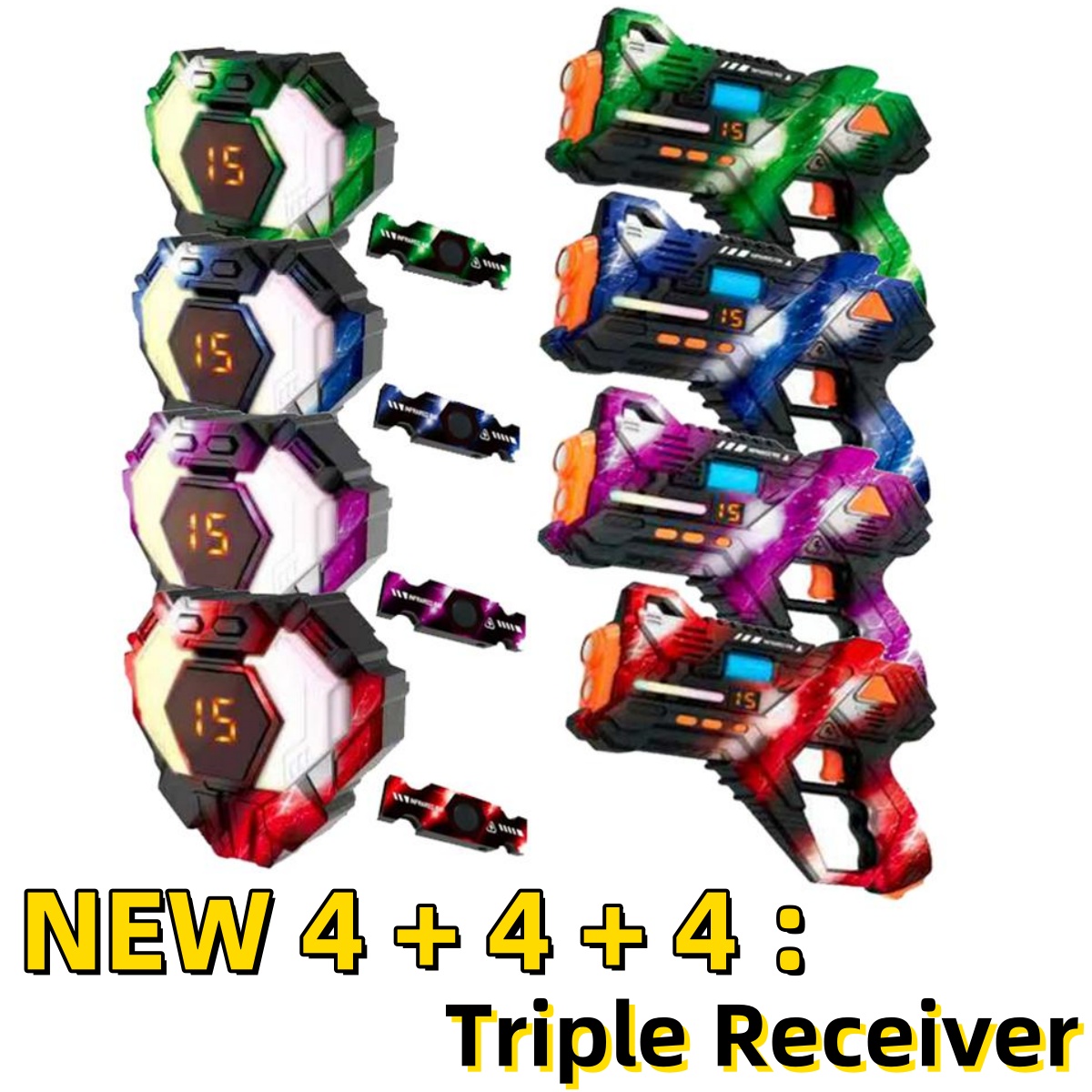 CSTAG 4x4x4 Pistole Laser Tag  - Laser Tag Set Kids recensione e prezzo