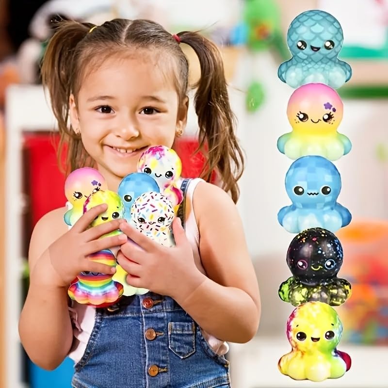 6/12 Pezzi di Polpo Morbidi An - Kids Toys Basket recensione e prezzo