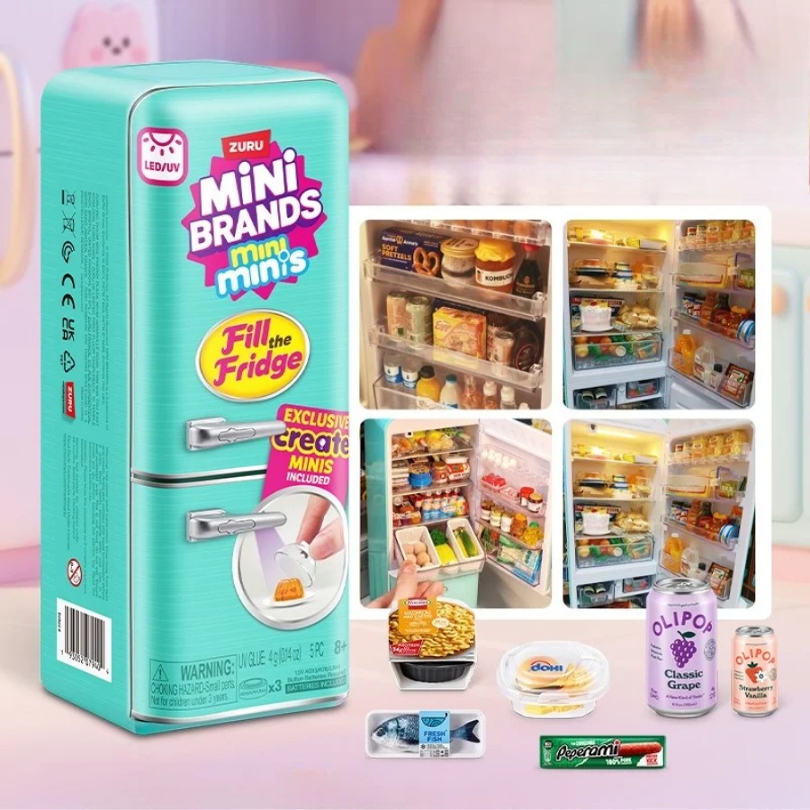 ZURU 5 Surprise Mini Fridge Ba - Kids Toys Kitchen Set recensione e prezzo
